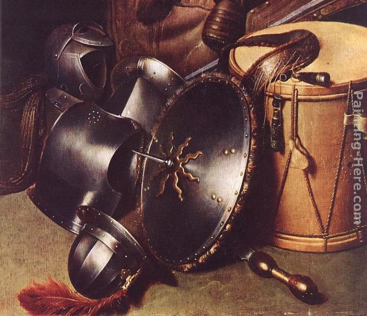 Gerrit Dou Officer of the Marksman Society in Leiden - detail